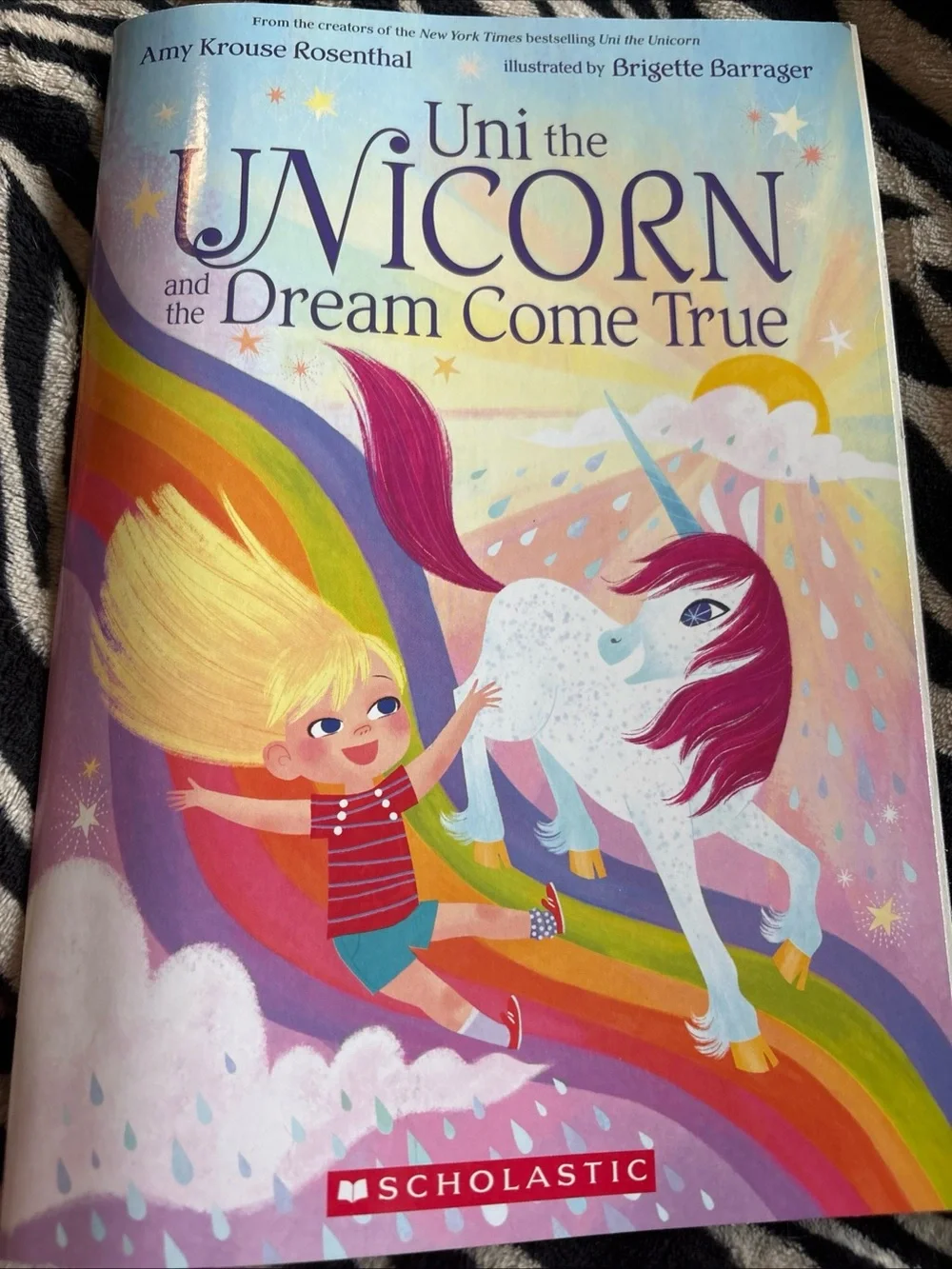 Uni the unicorn and the Dream Come True novel book